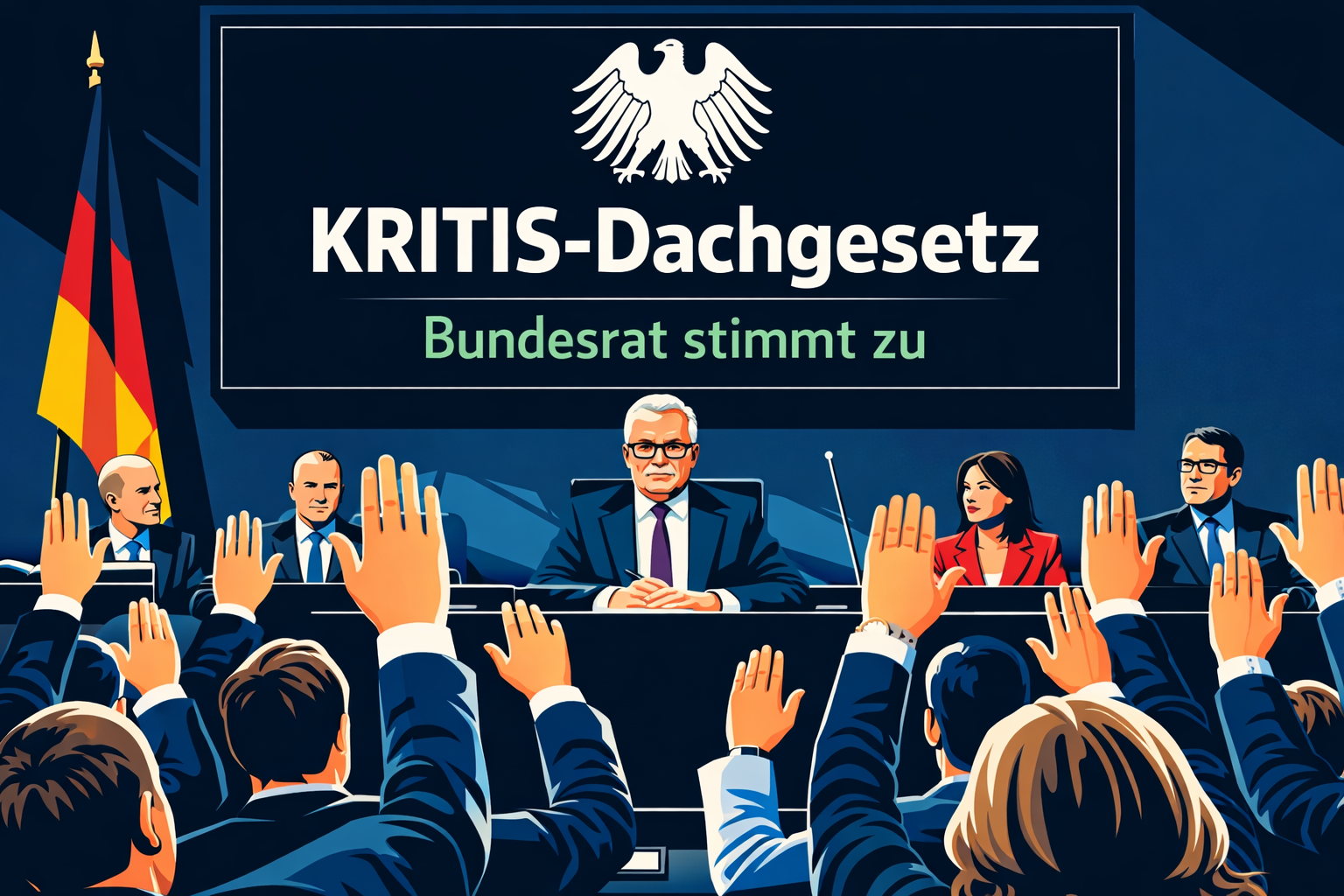 Bundesrat stimmt dem KRITIS-Dachgesetz zu – wichtiger Schritt, aber offene Fragen bleiben